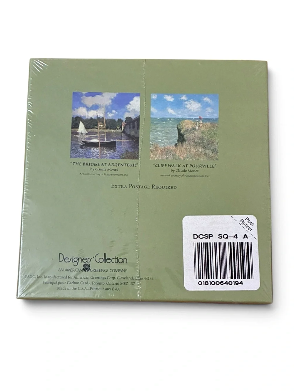 VTG American Greetings Designers Collection Claude Monet Note Cards Boxed Set